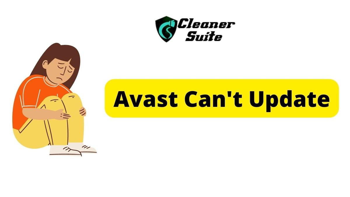 Avast can't update Avast can't update