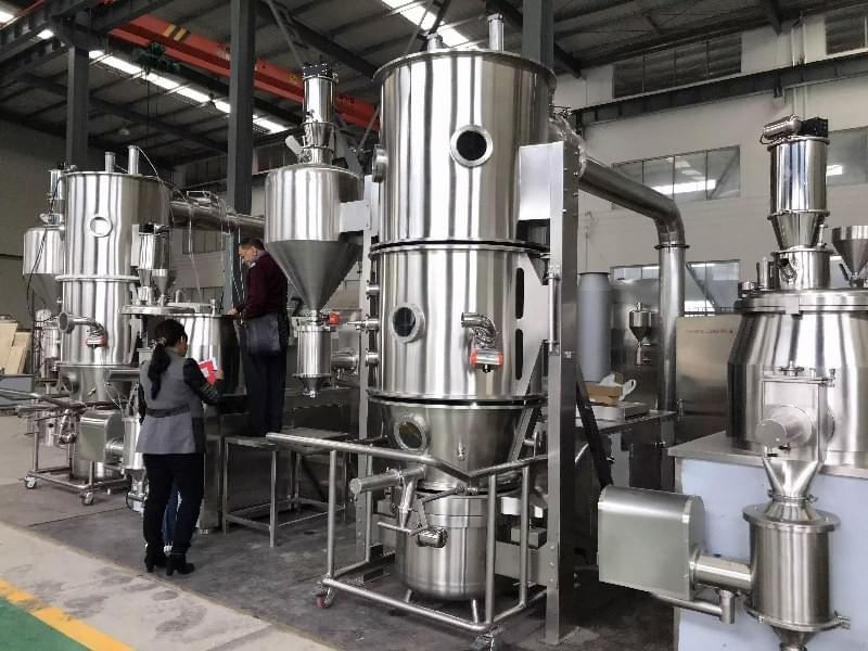 Fluid Bed Coating Machine Fluid Bed Coating Machine
