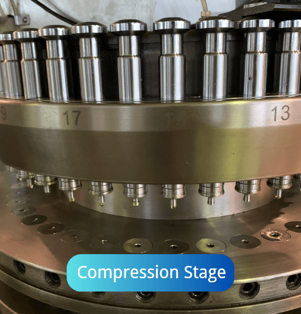 tablet press Compression Stage tablet press Compression Stage