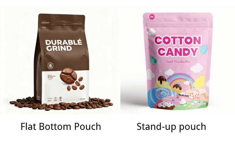 Stand-Up Pouches vs. Flat Bottom Pouches Stand-Up Pouches vs. Flat Bottom Pouches