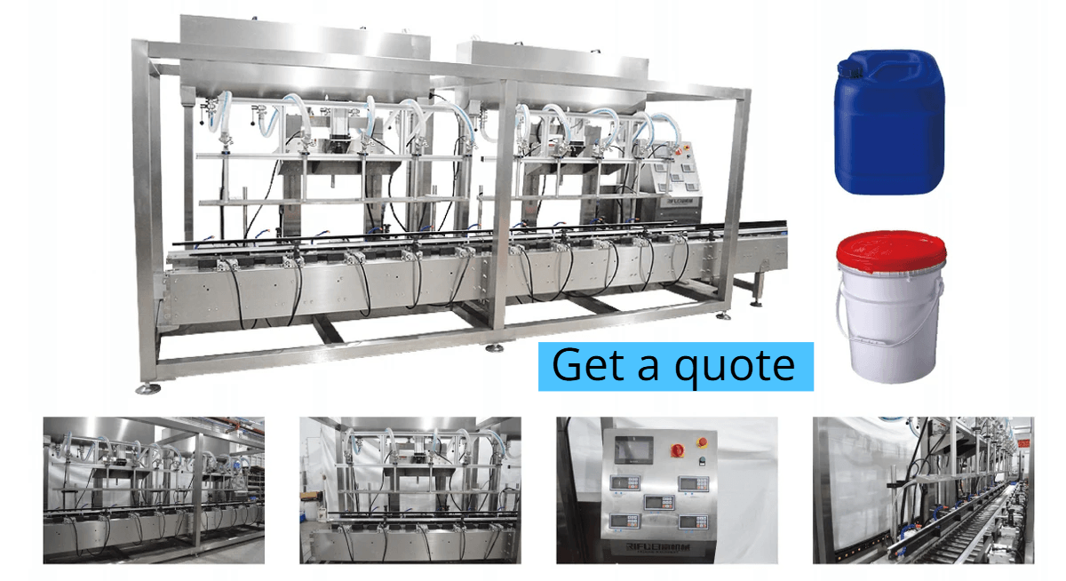 Gravity filling machine Gravity filling machine