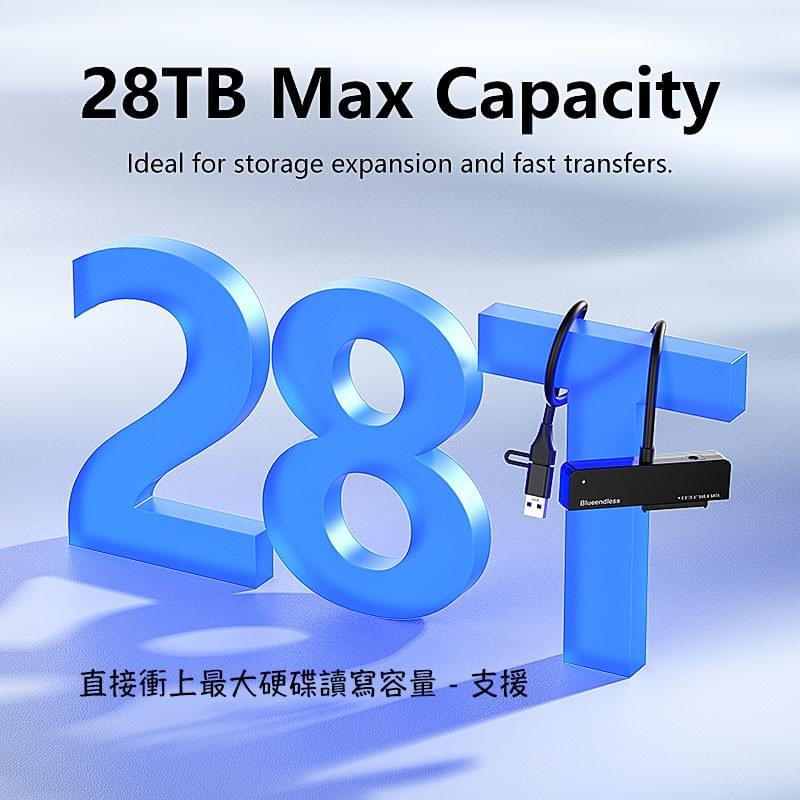 SAS SATA 2.5吋 3.5吋硬碟外接轉接頭,2.5
