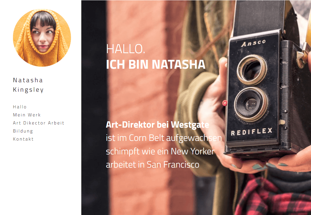 Spectre-Vorlage von Strikingly Spectre-Vorlage von Strikingly