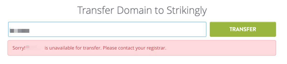 Funkcja transferu domeny od Strikingly Funkcja transferu domeny od Strikingly