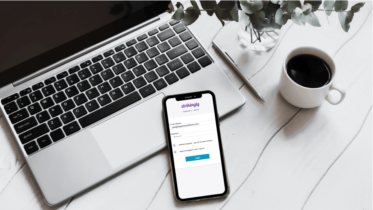 Iniciar sesión en Strikingly Webmail en dispositivos móviles Iniciar sesión en Strikingly Webmail en dispositivos móviles
