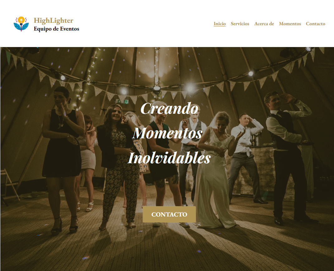 Plantilla de resaltador de Strikingly Plantilla de resaltador de Strikingly