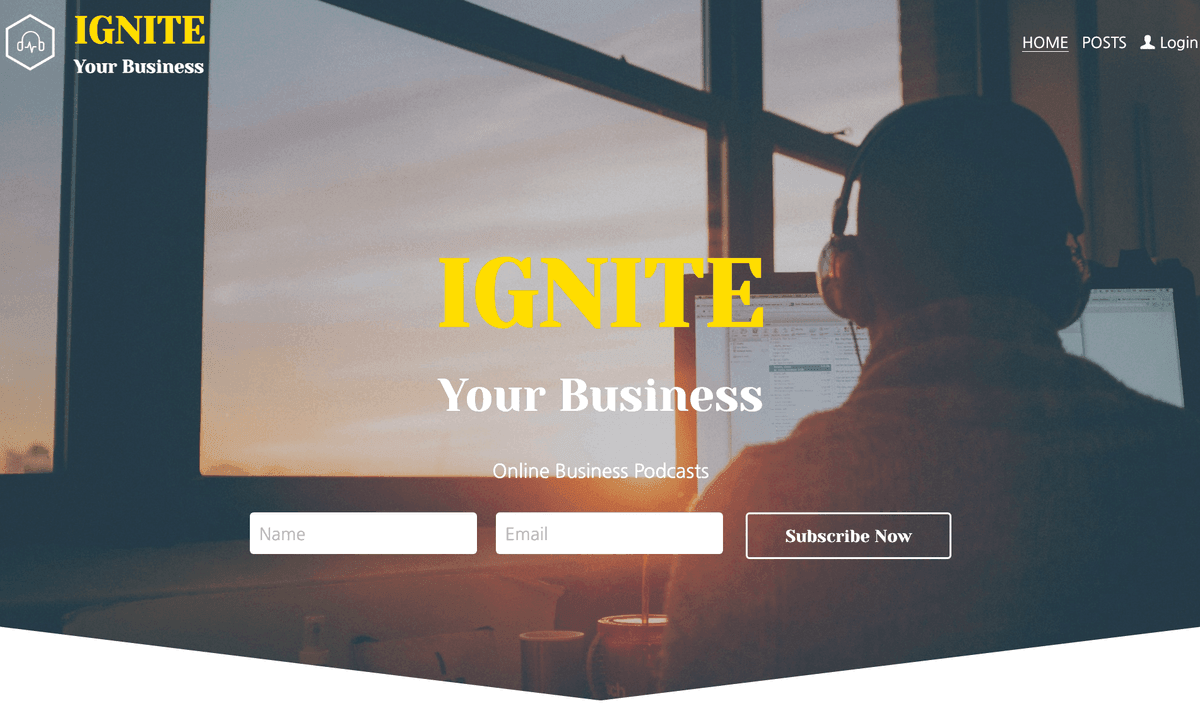 Mall för Ignite Your Business-podcast från Strikingly Mall för Ignite Your Business-podcast från Strikingly