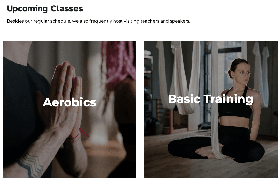 Szablon Yoga z Strikingly Szablon Yoga z Strikingly