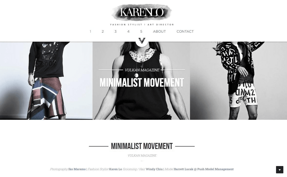 Sitio web de Karen Lo Sitio web de Karen Lo