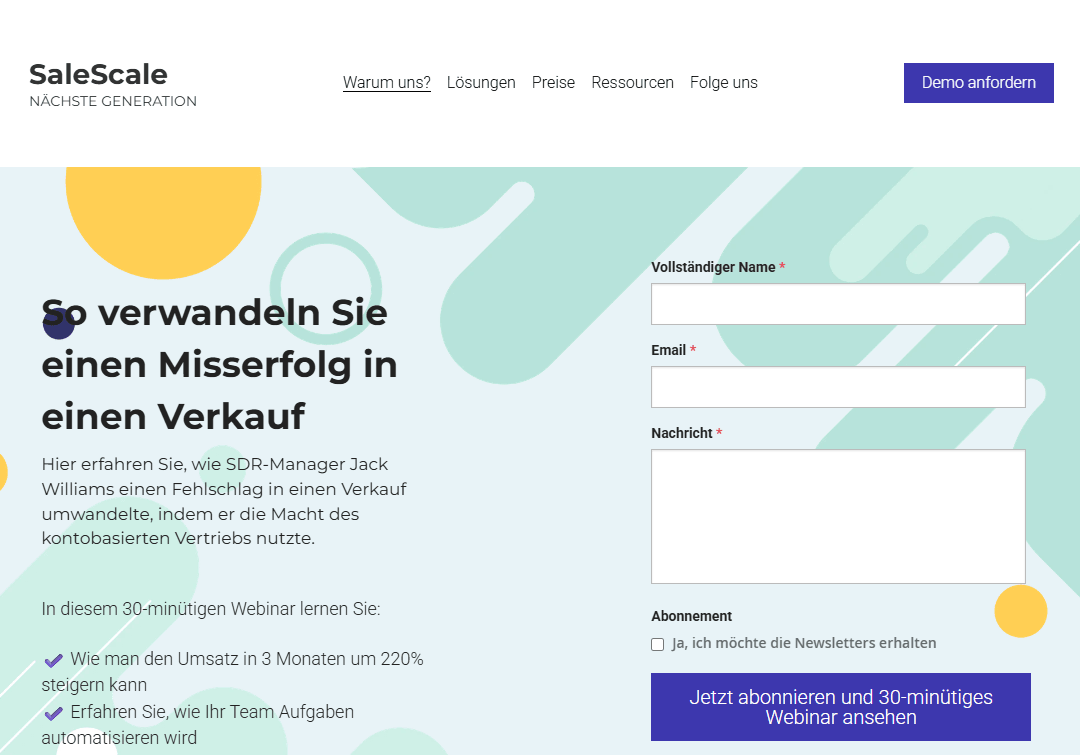 Plantilla de seminario web de 30 minutos de Strikingly Plantilla de seminario web de 30 minutos de Strikingly