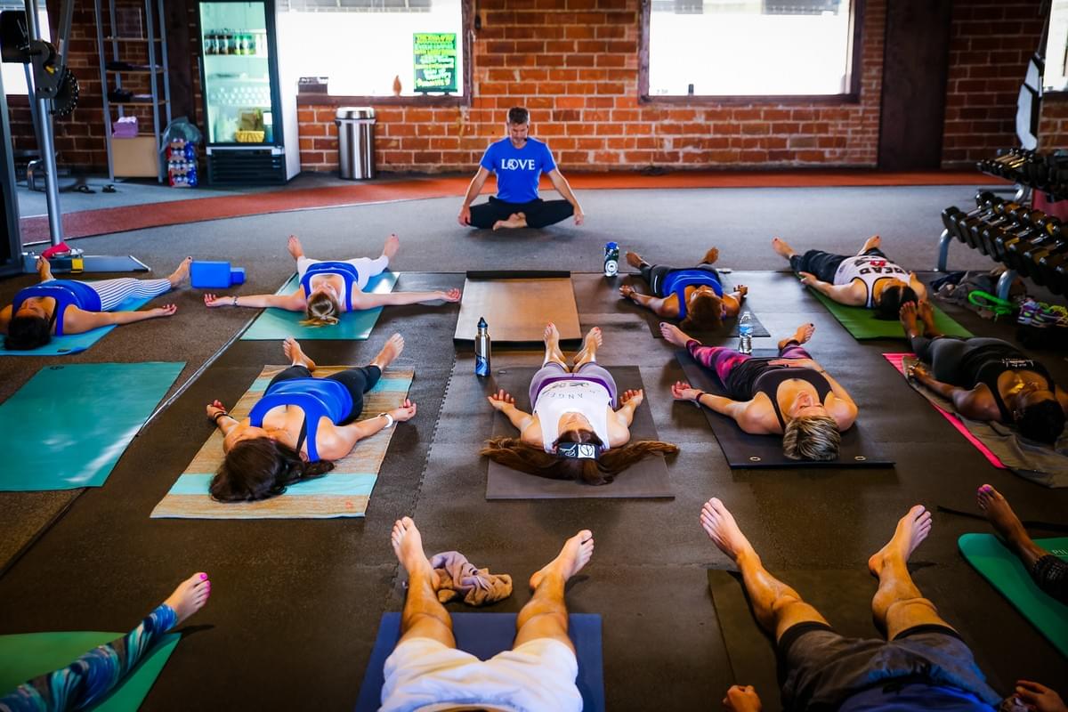 Yoga of You photo: Larry Thraen teaching a yoga workshop at a designation retreat in Amsterdam. Yoga of You photo: Larry Thraen teaching a yoga workshop at a designation retreat in Amsterdam.