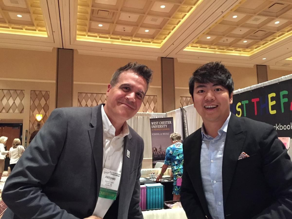 With Lang Lang, launching his new piano education book series