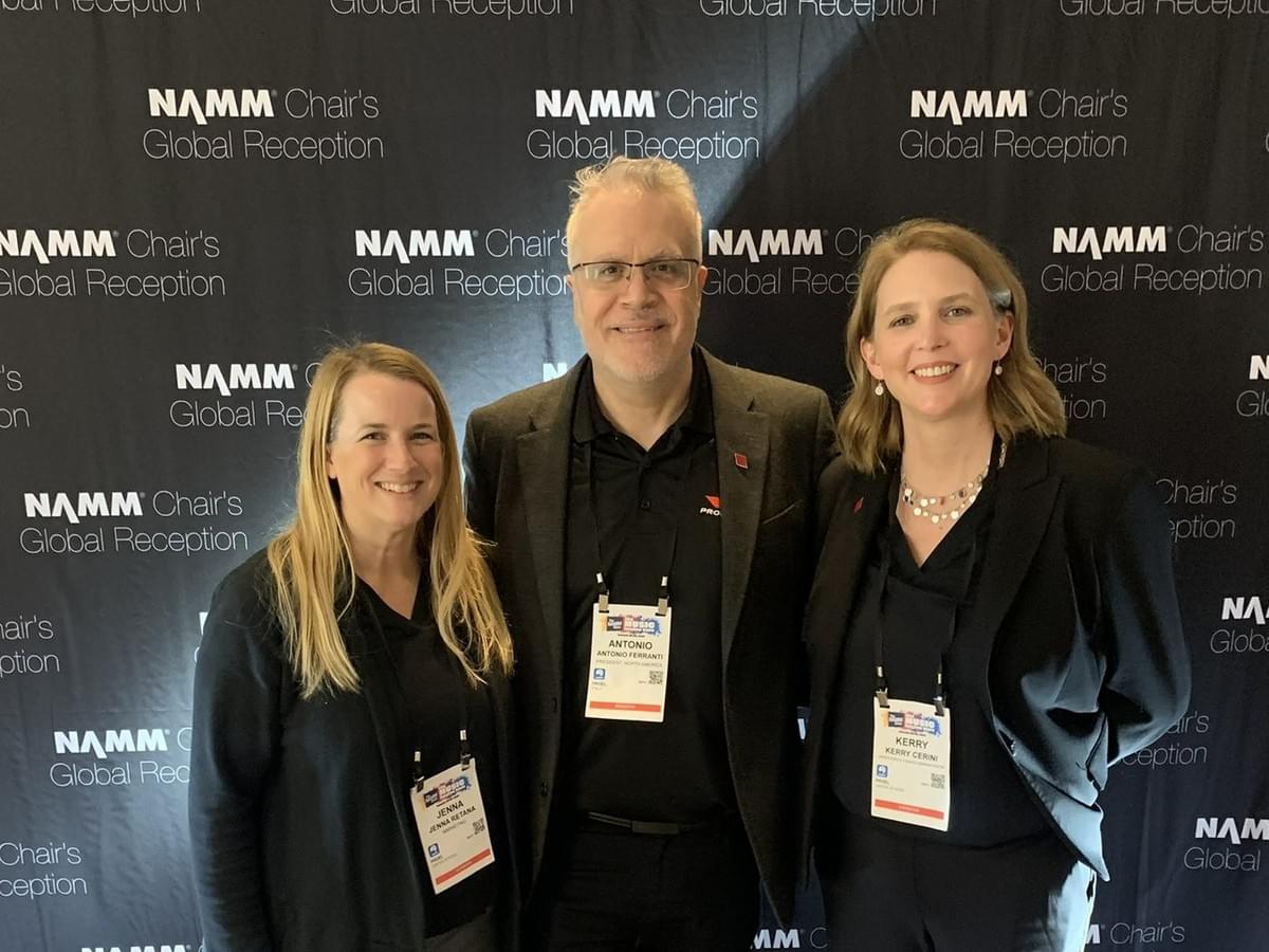 At the NAMM Chair’s Global Reception