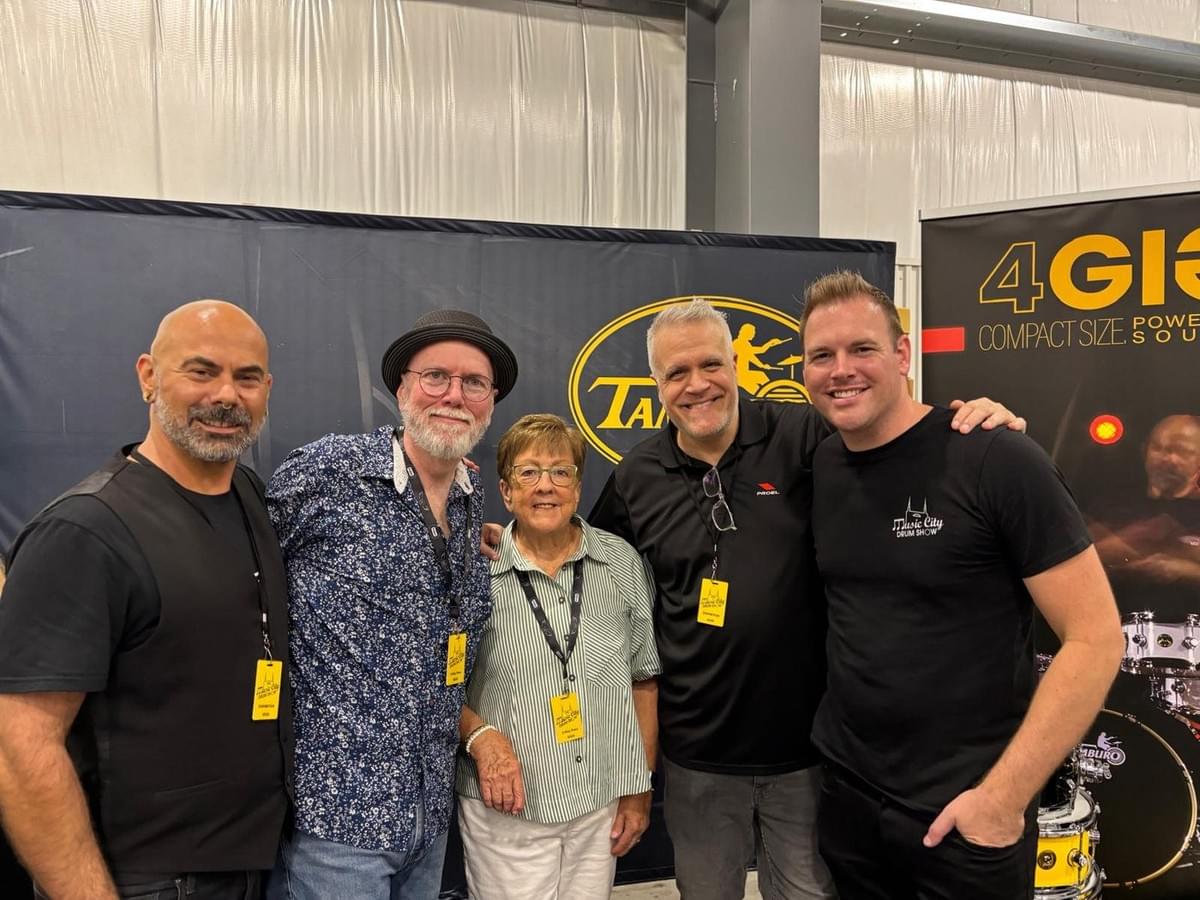 With Alex Paolini of Tamburo, Mike Lawson, Dorothea Taylor and organizer Landon Hall