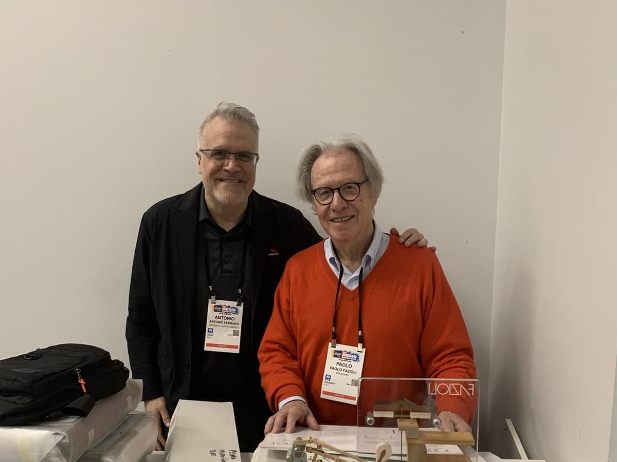 With Paolo Fazioli, the legendary founder and piano builder