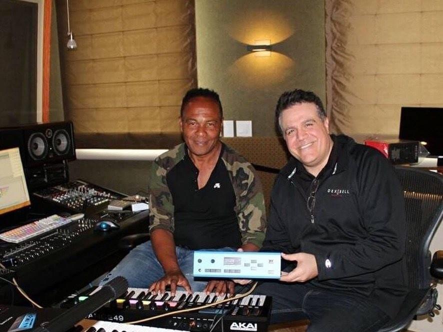 In the studio