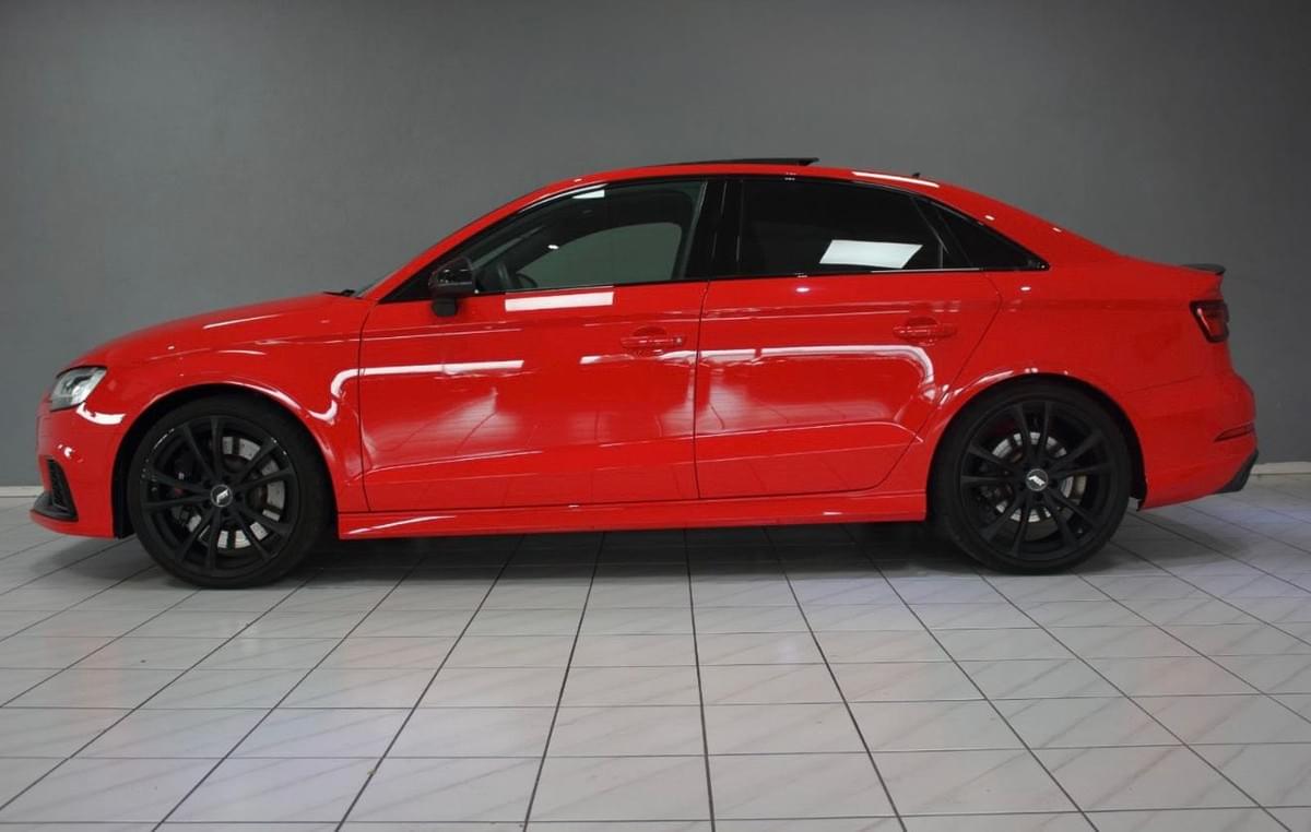 AUDI RS3 SPORTBACK 8V PHASE 2 – 2.5 TFSI 400CH QUATTRO S-TRONIC – PACK RS DESIGN ROUGE MISANO PERLÉ