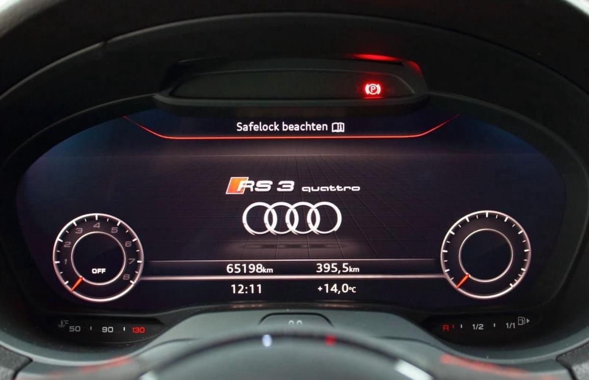 AUDI RS3 SPORTBACK 8V PHASE 2 – 2.5 TFSI 400CH QUATTRO S-TRONIC – PACK RS DESIGN ROUGE MISANO PERLÉ