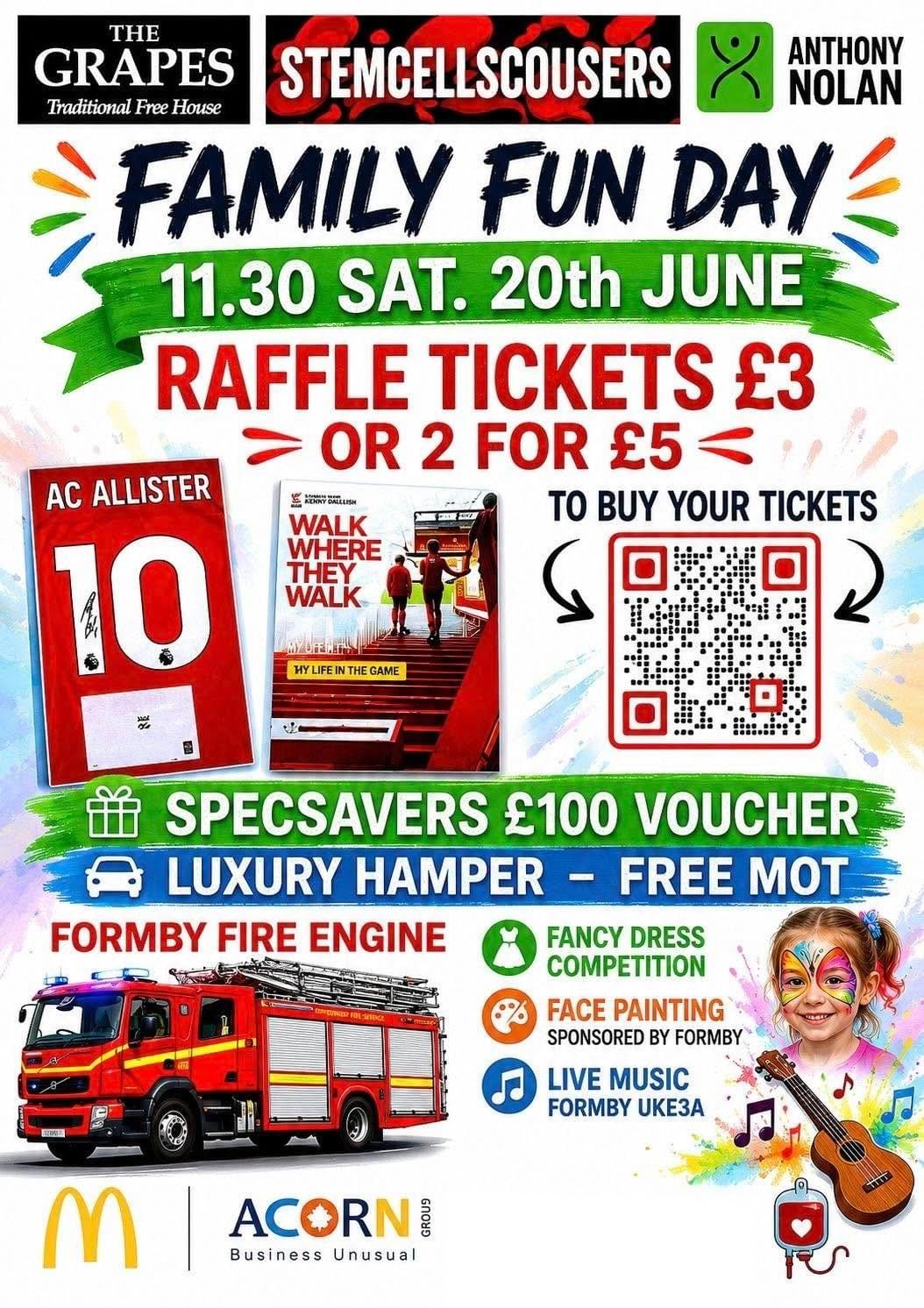 Family Fun Day Formby - 20th June 2026 Family Fun Day Formby - 20th June 2026