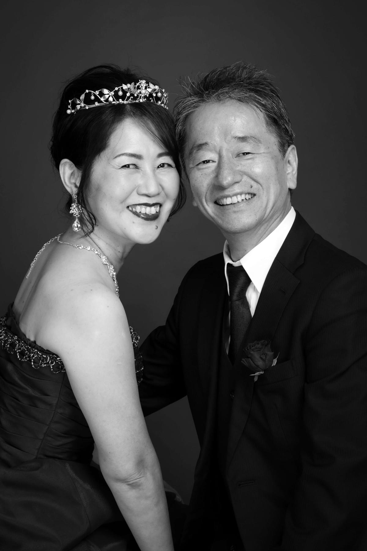 ご夫婦での還暦写真撮影 ご夫婦での還暦写真撮影