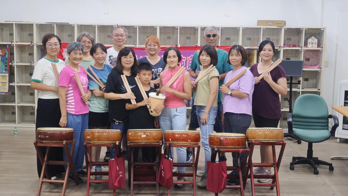 安平區怡平里太鼓班太鼓體驗卷