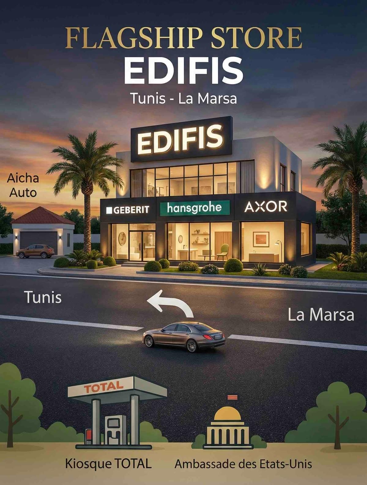 Salle de bain Tunisie - Edifis Shop Salle de bain Tunisie - Edifis Shop