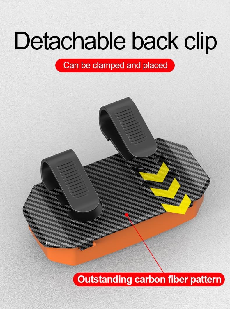 Premium Automotive Sun Visor Glasses Case