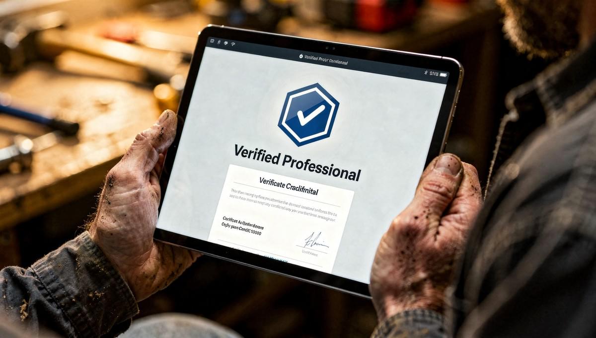 Join the waitlist for Verified contractor status Join the waitlist for Verified contractor status