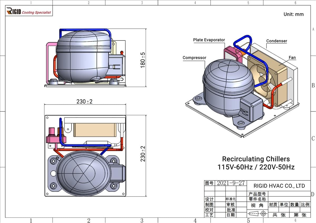 RIGID HVAC provides compact cooling solutions, including mini compressors, portable ACs, and custom refrigeration. RIGID HVAC provides compact cooling solutions, including mini compressors, portable ACs, and custom refrigeration.