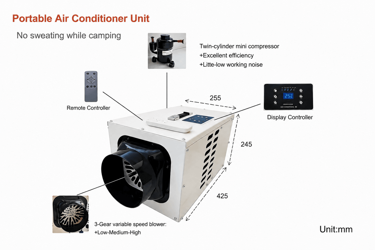 Micro air conditioner Micro air conditioner