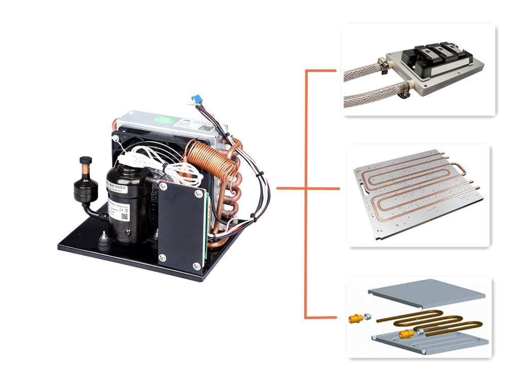 Direct Expansion evaporator system with cold plate (RIGID) Direct Expansion evaporator system with cold plate (RIGID)