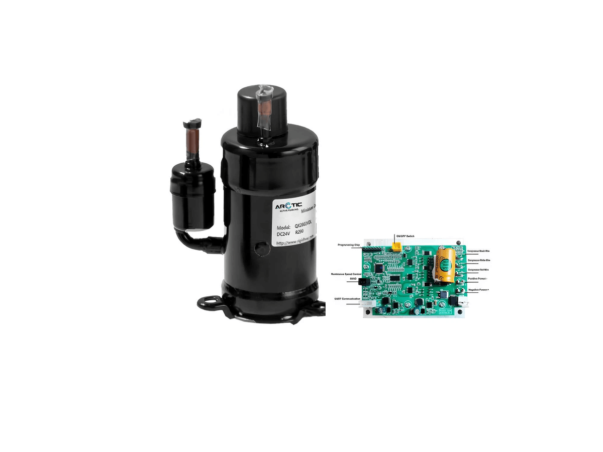 Twin Cylinder Compressor QX3802VDL (24V, R134A)