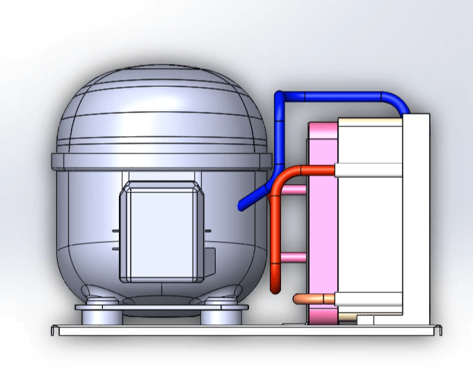 Mini evaporator diagram Mini evaporator diagram