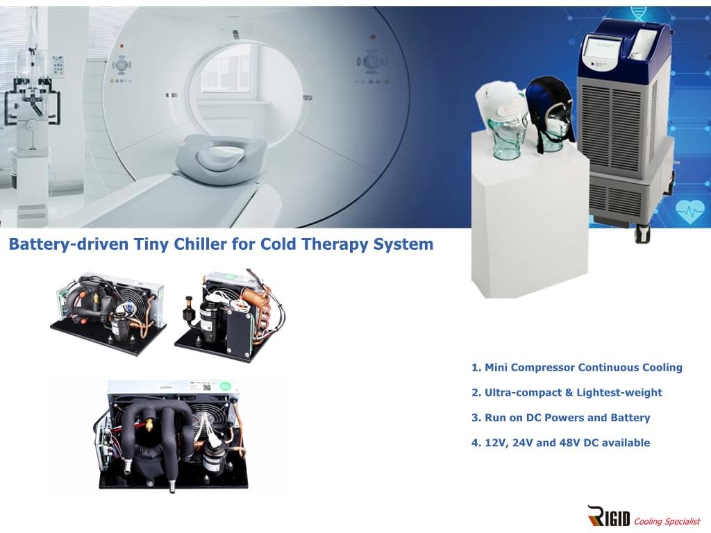 Battery-driven Tiny Chiller for Cold Therapy System Battery-driven Tiny Chiller for Cold Therapy System