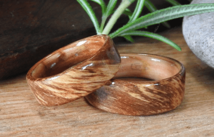 Wild Apple Wood Rings (aka Crabapple) Wild Apple Wood Rings (aka Crabapple)