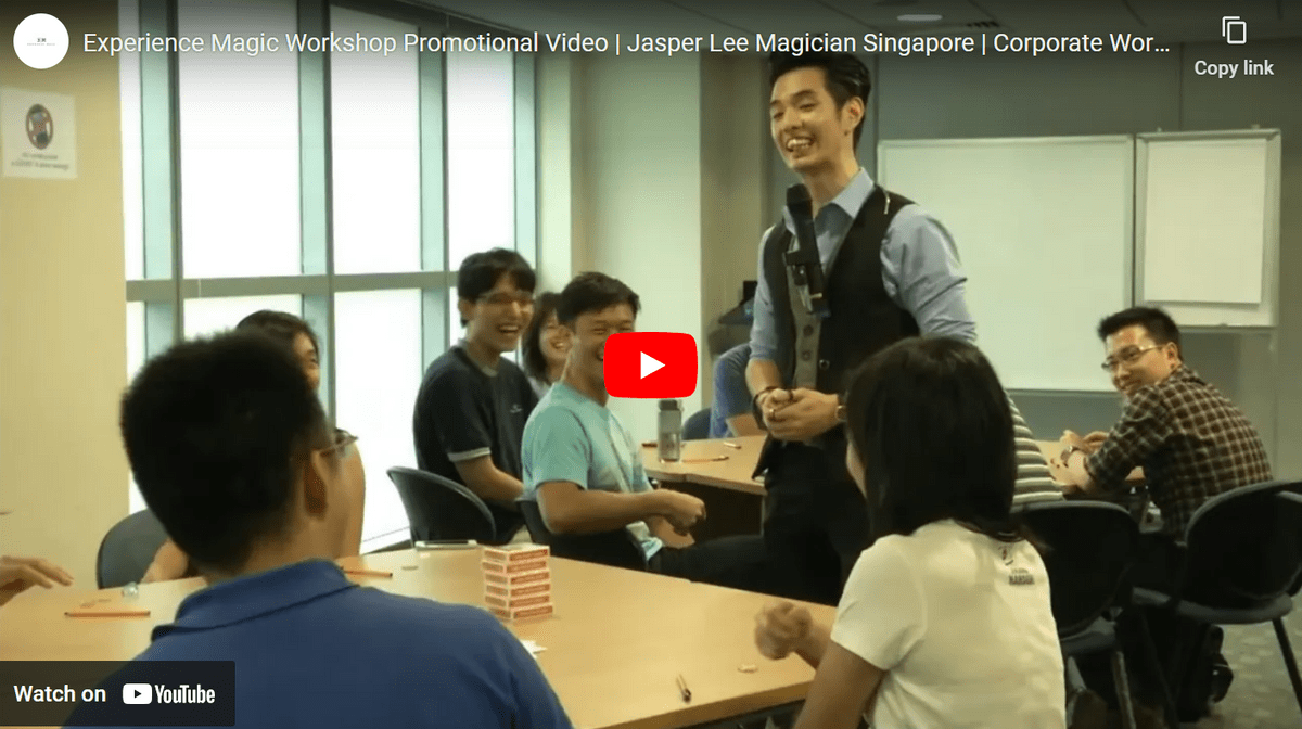 Corporate Magic Workshop Singapore Corporate Magic Workshop Singapore