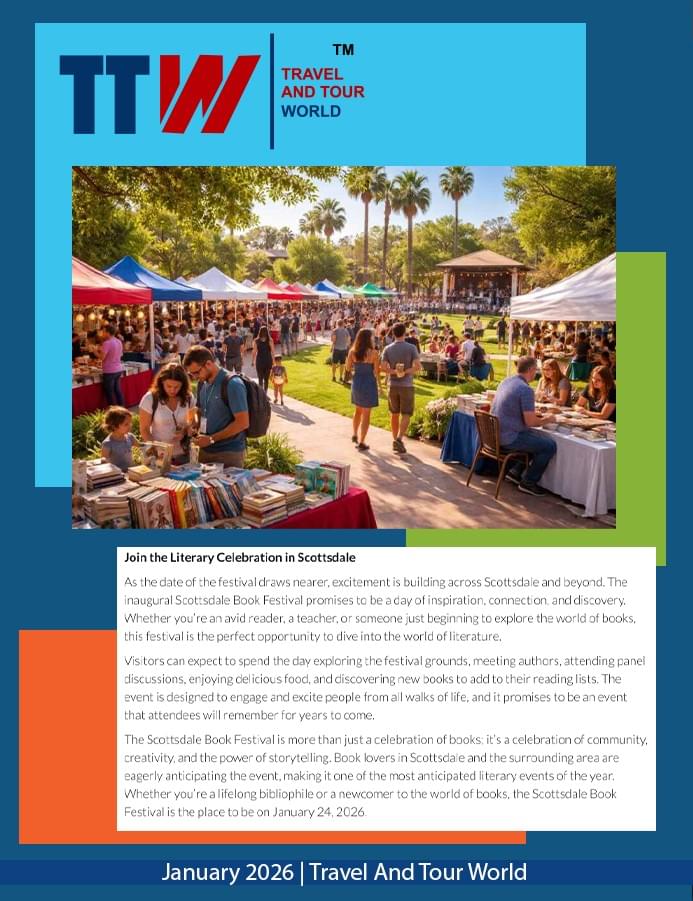 Scottsdale Book Festival featured in Travel and Tour World Scottsdale Book Festival featured in Travel and Tour World