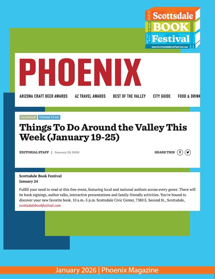 Scottsdale Book Festival in Phoenix Magazine's Things to do around the valley Scottsdale Book Festival in Phoenix Magazine's Things to do around the valley