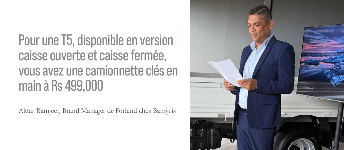 Lancement Forland T5 par Bamyris à Bagatelle Motorcity Maurice Lancement Forland T5 par Bamyris à Bagatelle Motorcity Maurice