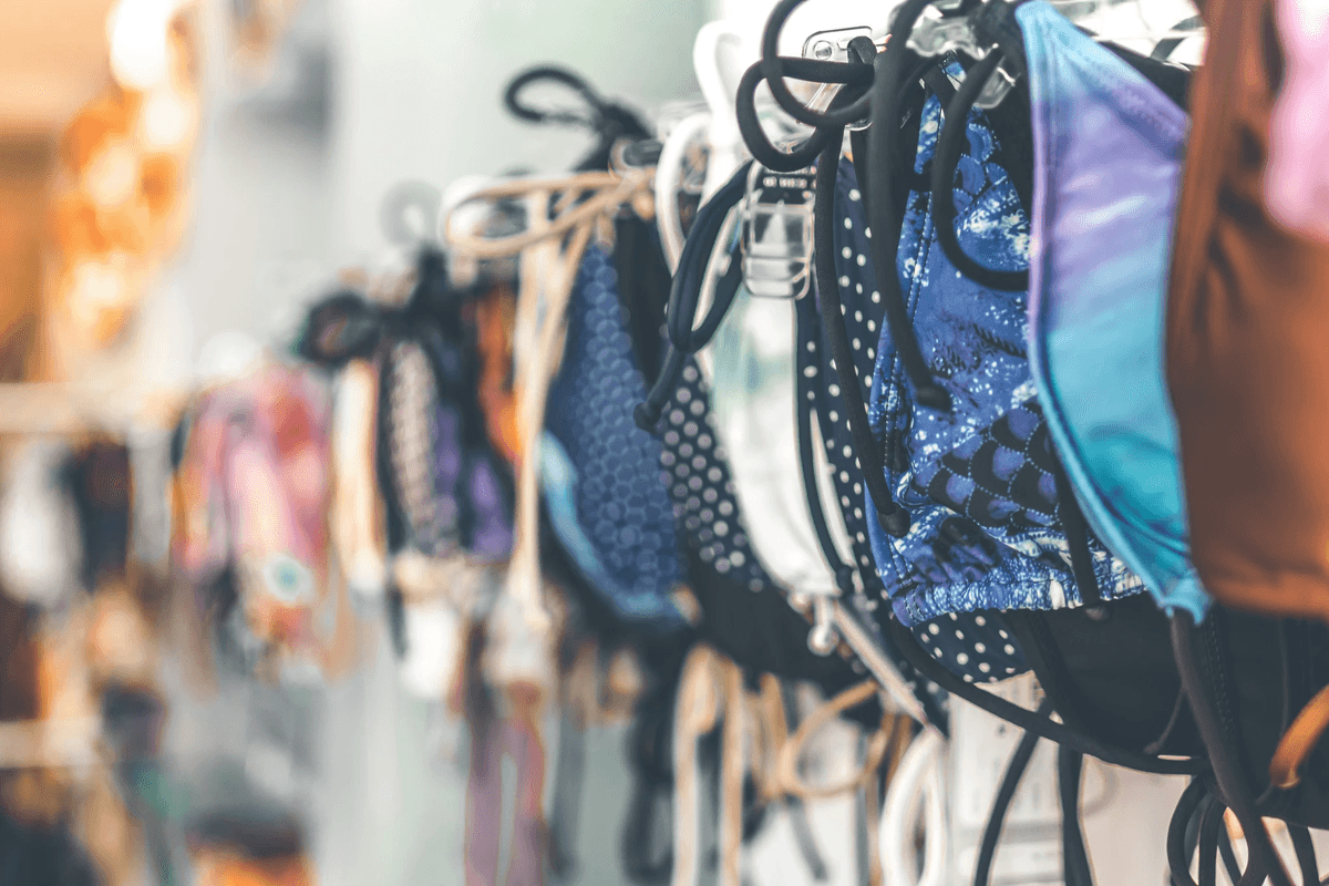 Swimwear/Bikini Product Inspection process highlighting key elements. Swimwear/Bikini Product Inspection process highlighting key elements.