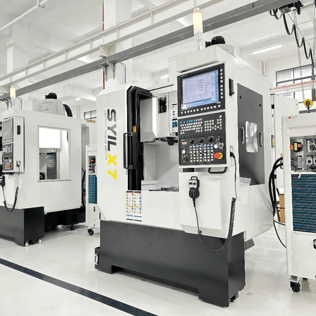 Precision work being done on cnc steel mill. Precision work being done on cnc steel mill.
