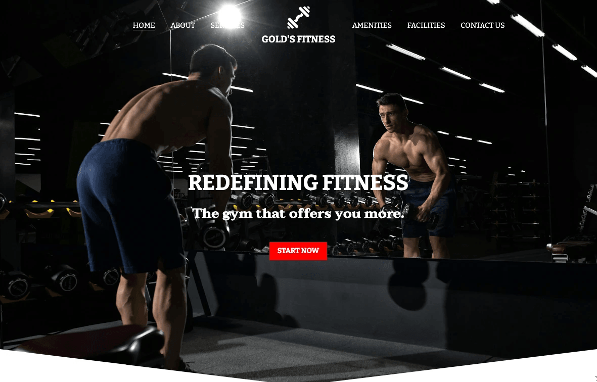 designing a homepage for a fitness coach designing a homepage for a fitness coach