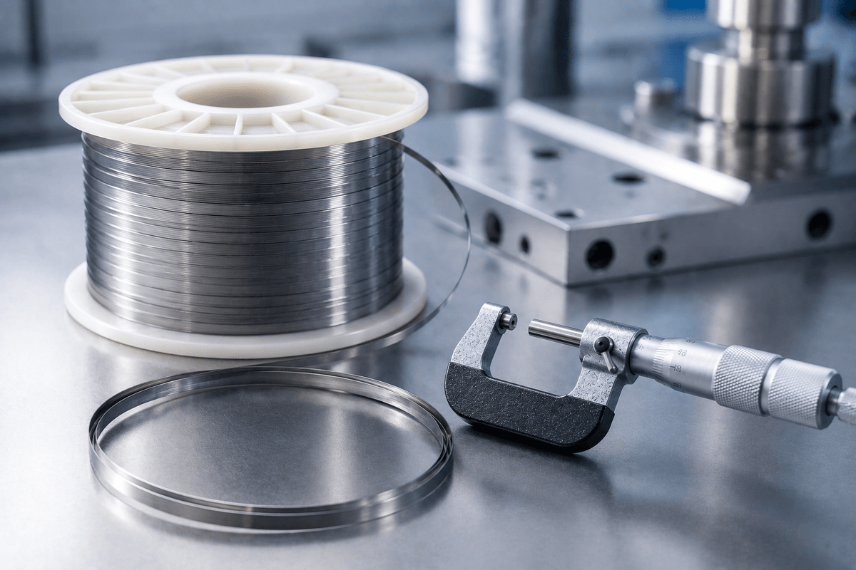 Nitinol flat wire rolled and drawn specification comparison Nitinol flat wire rolled and drawn specification comparison
