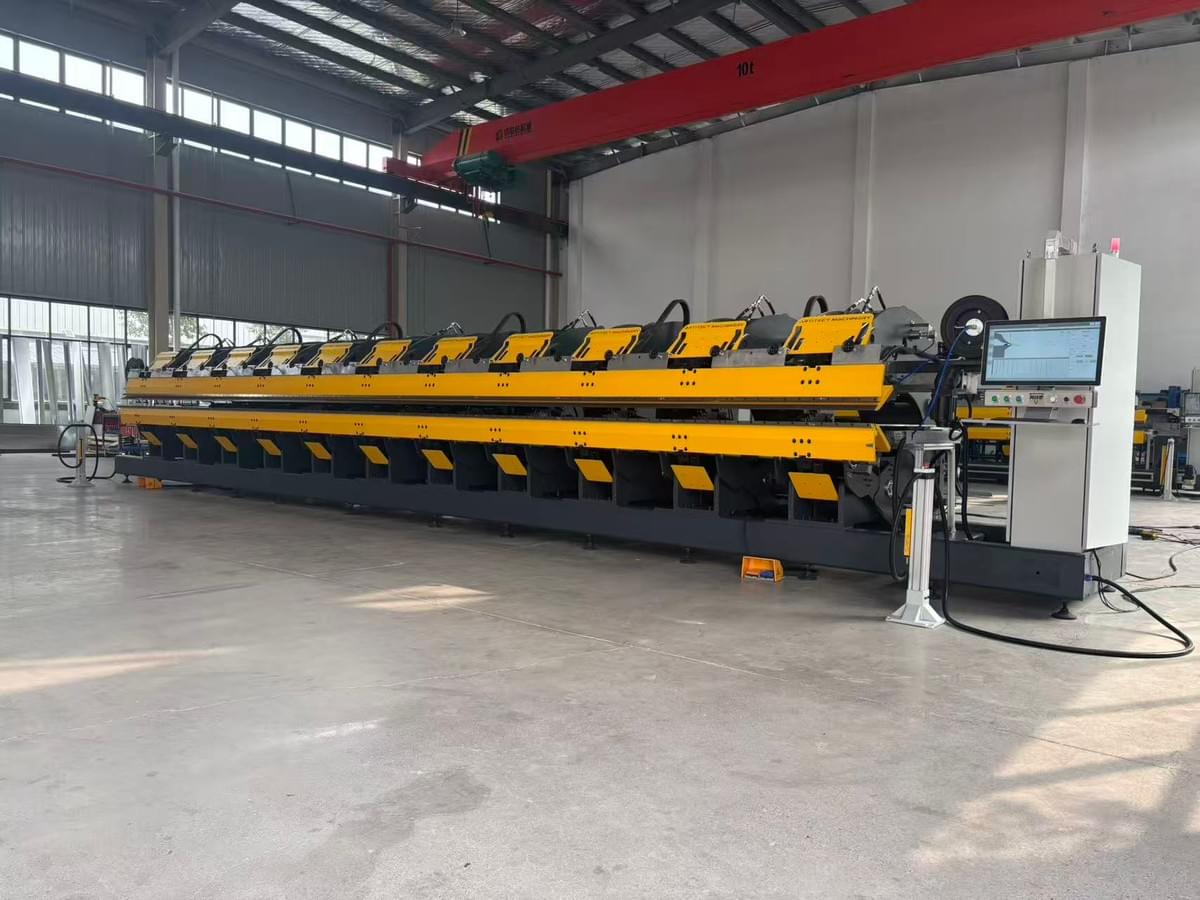 cnc sheet metal double folding machine automating roof component fabrication. cnc sheet metal double folding machine automating roof component fabrication.