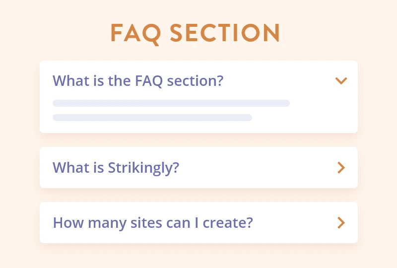 Creating an FAQ support page with clear language and organization Creating an FAQ support page with clear language and organization