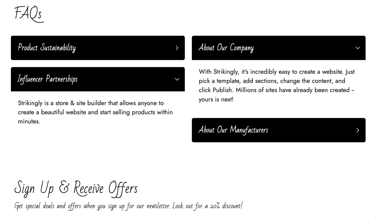Creating an FAQ support page with engaging visuals enhances user experience. Creating an FAQ support page with engaging visuals enhances user experience.