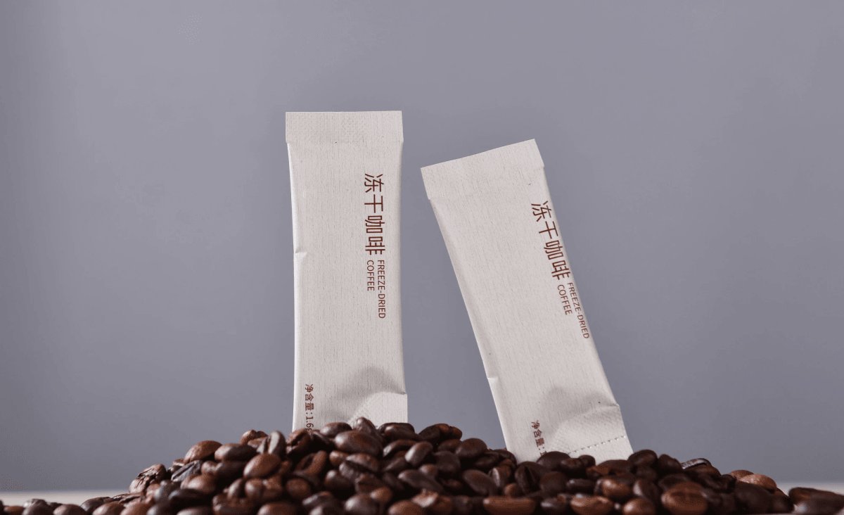 freshly prepared freeze dried instant coffee granules in a cozy kitchen freshly prepared freeze dried instant coffee granules in a cozy kitchen