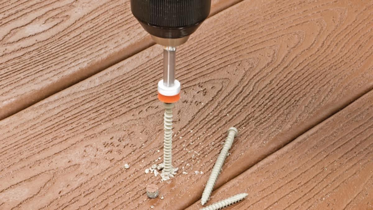 how to screw down composite decking installation process how to screw down composite decking installation process