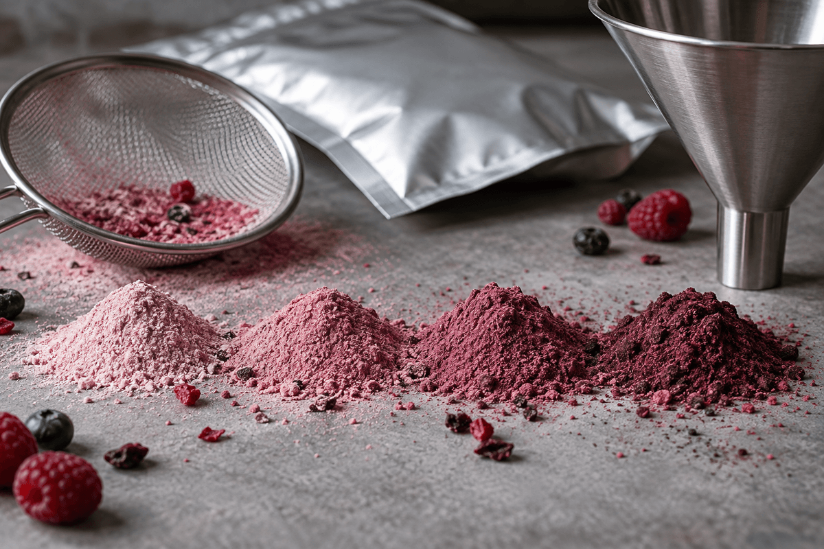 fruit powder tested across functional food formats fruit powder tested across functional food formats