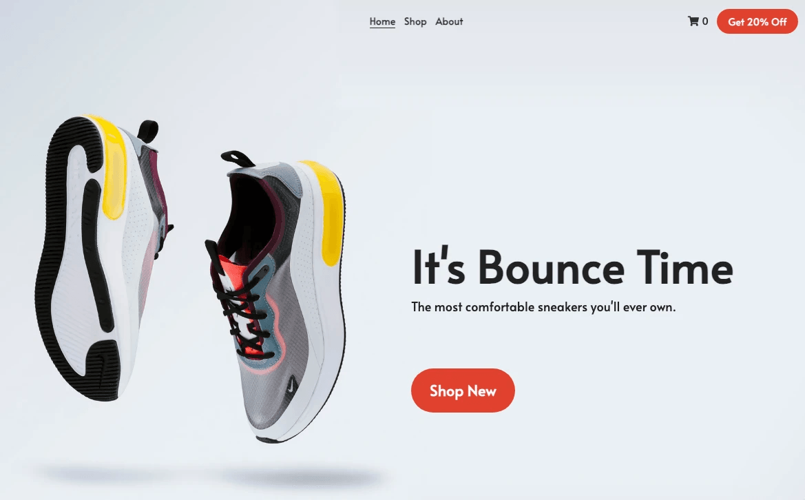 Designing a minimalist product page with effective use of images and text Designing a minimalist product page with effective use of images and text